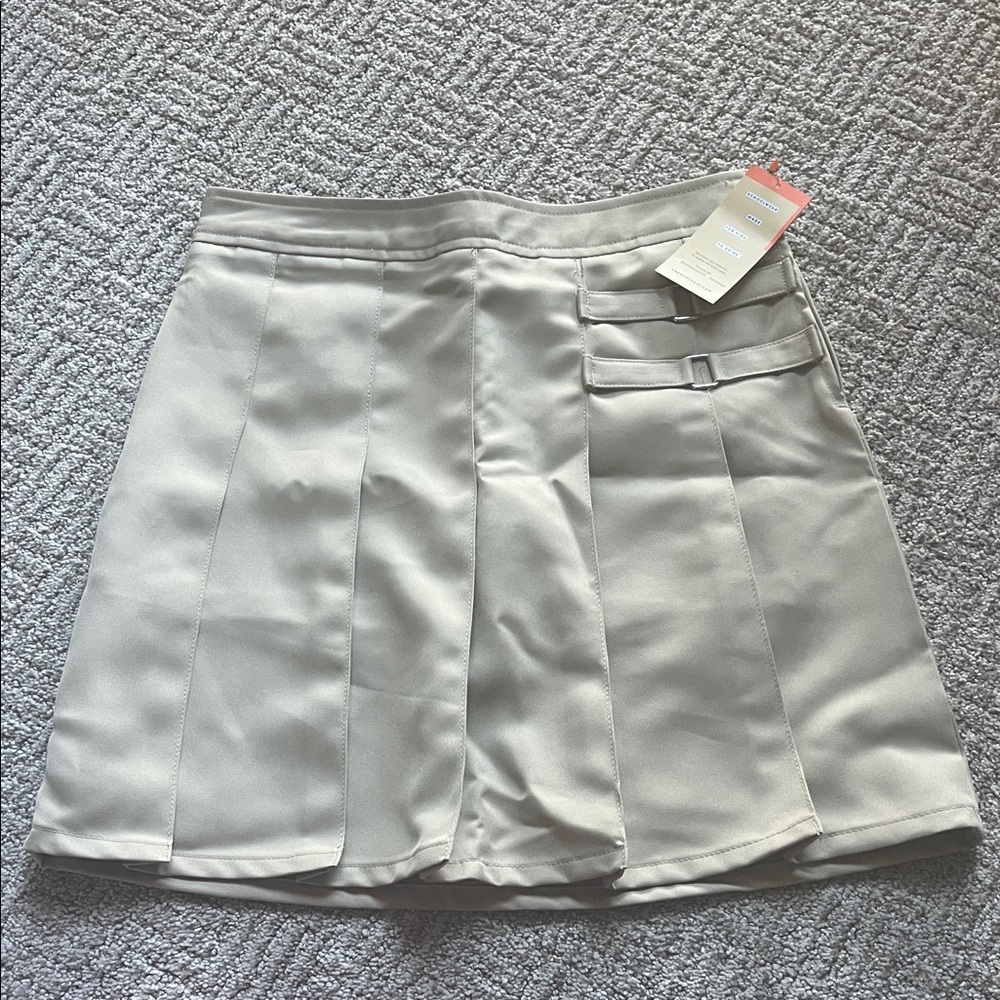 French Toast Khaki Skirt
